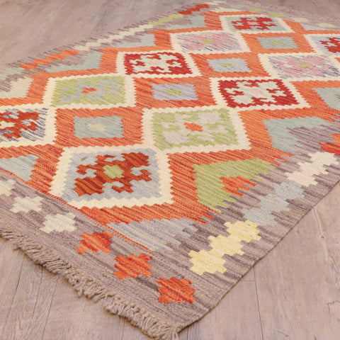 Handmade Afghan Kilim - 309303