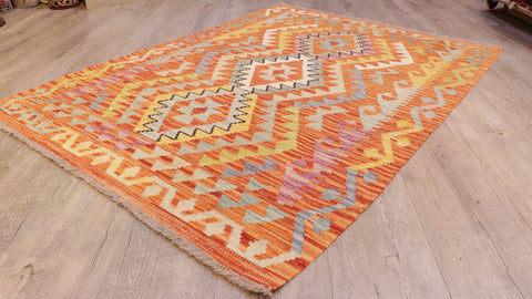 Handmade Afghan Kilim - 309304