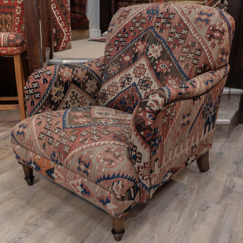 Handmade Turkish kilim Howard Chair - 309320-A