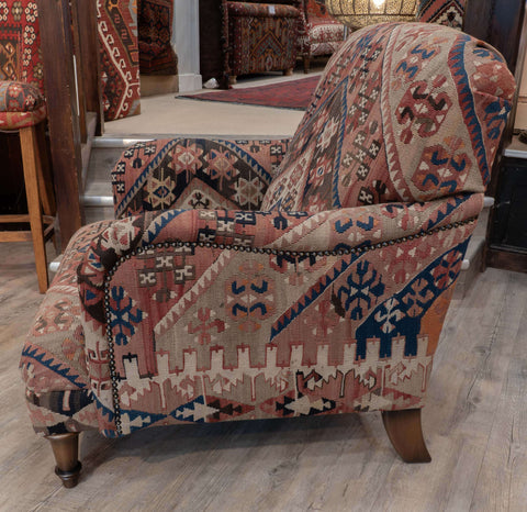 Handmade Turkish kilim Howard Chair - 309320-A