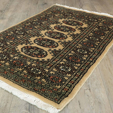 Handmade Pakistan Mori Bokhara rug - 309376