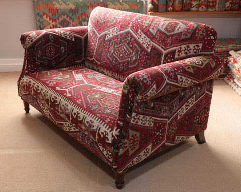 Handmade Turkish kilim two seater sofa - 309399