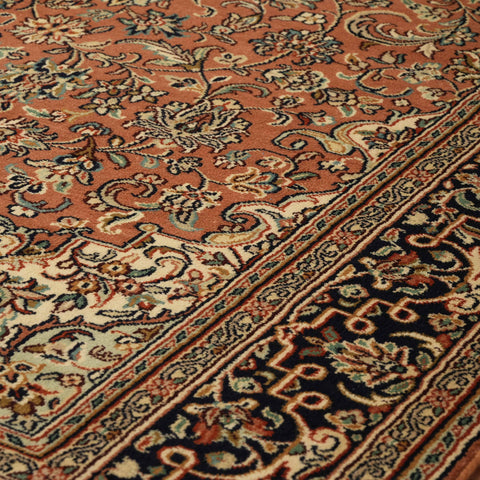 Handmade fine Kashmir silk rug - 309520