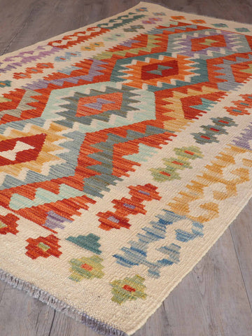 Handmade Afghan Kilim - 309529