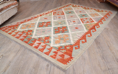 Handmade Afghan Kilim - 309534