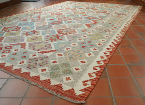 Handmade Afghan Kilim - 309539