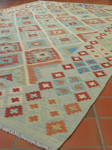 Handmade Afghan Kilim - 309540