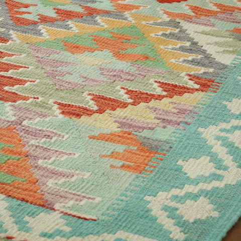 Handmade Afghan Kilim - 309541