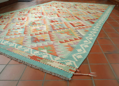 Handmade Afghan Kilim - 309541