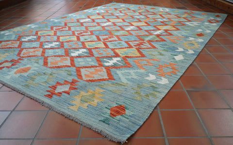 Handmade Afghan Kilim - 309543