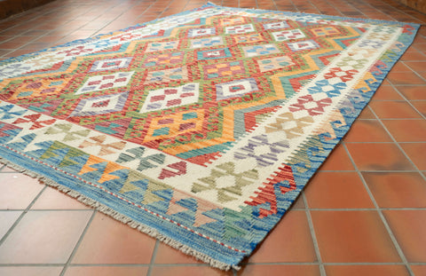 Handmade Afghan Kilim - 309593