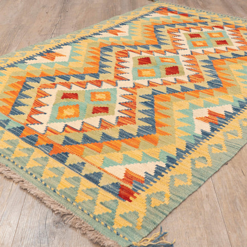 Handmade Afghan Kilim - 309598