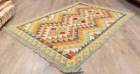 Handmade Afghan Kilim - 309598