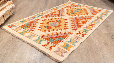 Handmade Afghan Kilim - 309600