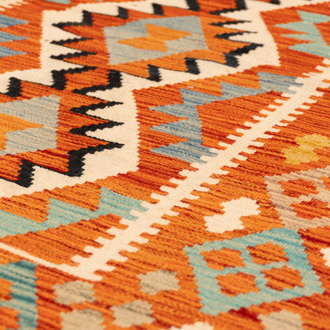 Handmade Afghan Kilim - 309608