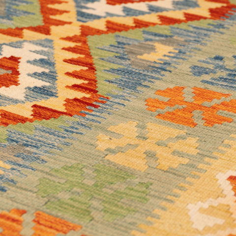 Handmade Afghan Kilim - 309610