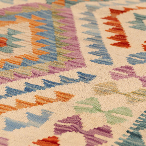 Handmade Afghan Kilim - 309611