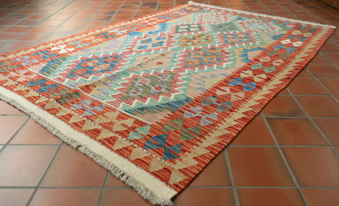 Handmade Afghan Kilim - 309618