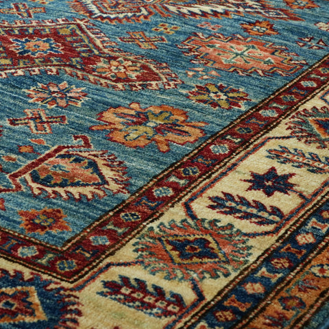 Handmade fine Afghan Kazak rug - 309656