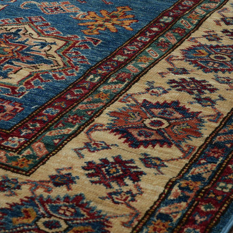 Handmade fine Afghan Kazak carpet - 309657