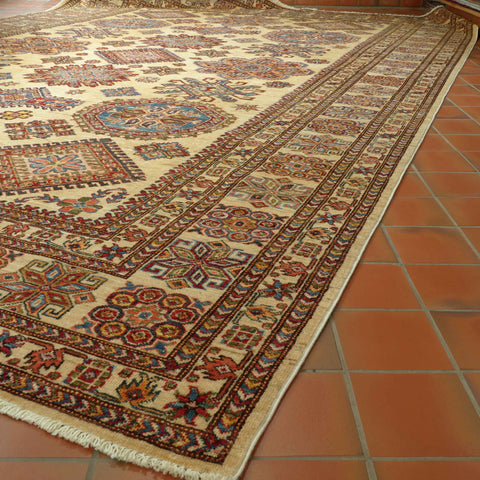 Handmade Afghan Kazak carpet - 30924658