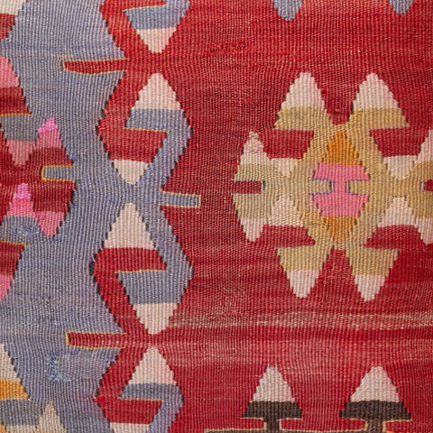 Large Handmade Turkish kilim cushion - 309673-L