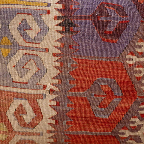 Small Handmade Turkish kilim cushion - 309674-AI