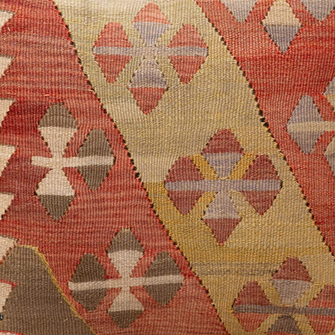 Small Handmade Turkish kilim cushion - 309674-AL