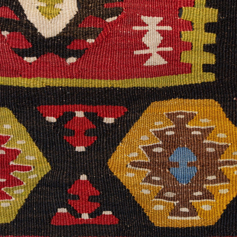 Small Handmade Turkish kilim cushion -309674-AY