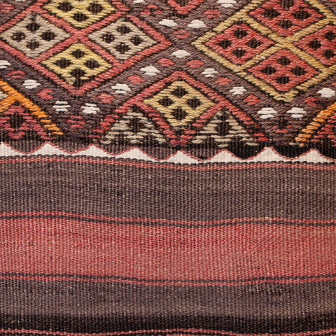 Small Handmade Turkish kilim cushion -309674-BE