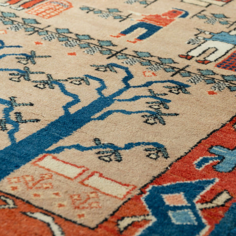 Handmade Oriental Bakhshaish rug - 309679