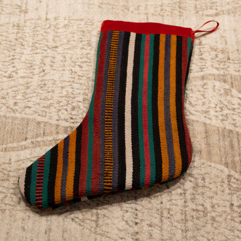 Turkish Kilim Christmas Stocking - 309689e