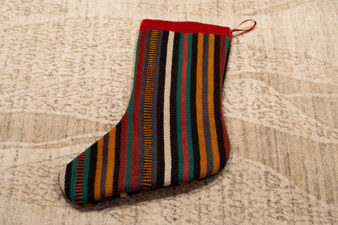 Turkish Kilim Christmas Stocking - 309689e