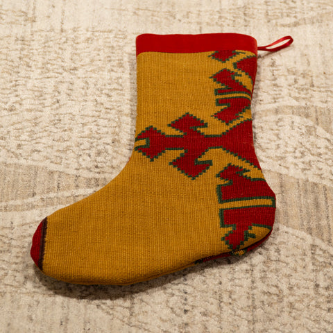 Turkish Kilim Christmas Stocking - 309689k