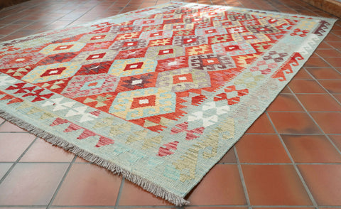 Handmade Afghan Kilim - 309718