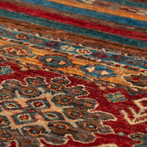 Handmade Afghan Kharjeen carpet - 309790