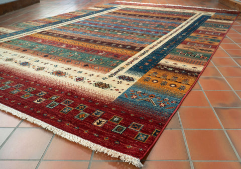 Handmade Afghan Loribaft carpet - 309792