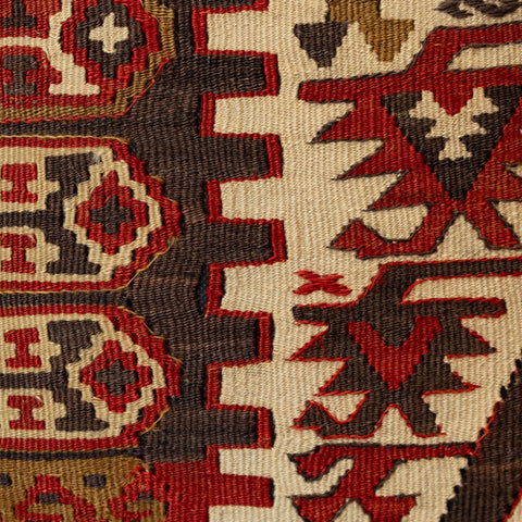 Handmade Vintage Anatolian kilim cushion - 309803e