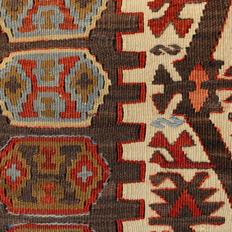 Handmade Vintage Anatolian kilim cushion - 309803i