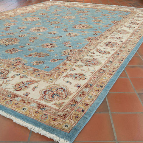 Handmade Fine Afghan Ziegler carpet - 309816