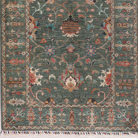 Handmade Afghan Sultani rug - ENR309852