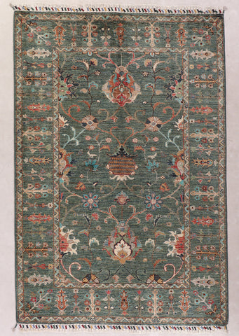 Handmade Afghan Sultani rug - ENR309852