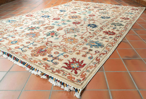 Handmade Afghan Sultani Rug - 309857
