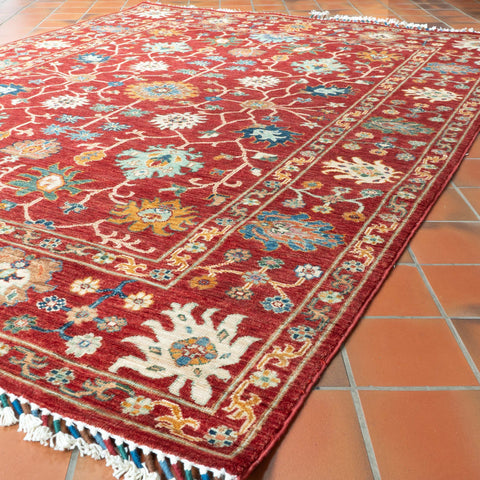 Handmade Afghan Sultani Rug - 309858