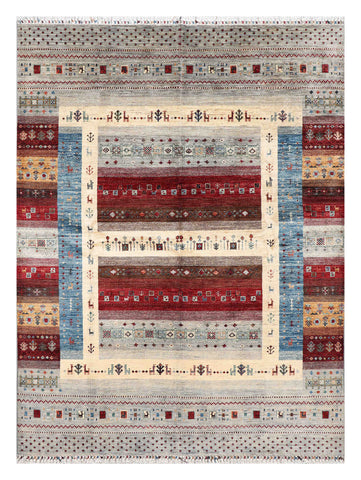 Handmade Afghan Loribaft rug - ENR309897