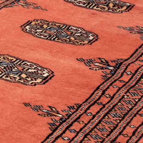 Handmade Pakistan Bokhara short runner - 309919