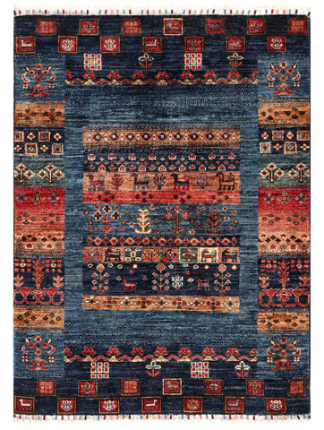 Handmade Afghan Loribaft rug - ENR309927