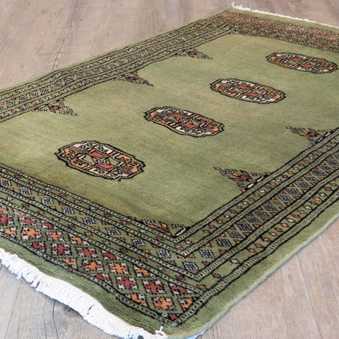 Handmade Pakistan Bokhara rug - 309951