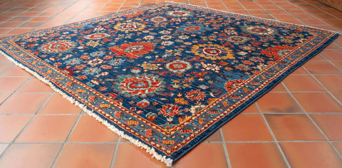 Handmade Afghan Aryana square rug - 310046