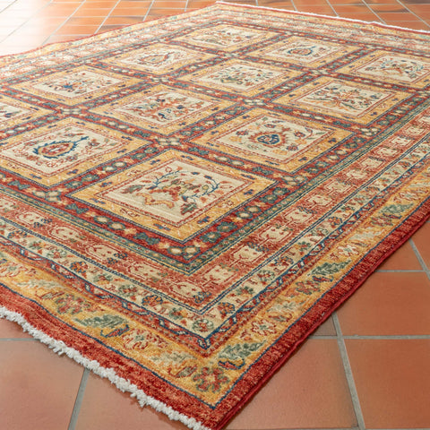 Handmade fine Afghan Aryana rug - 310048